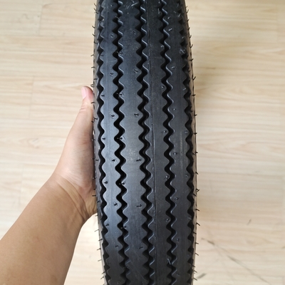 Винтажная мотоциклетная шина Sawtooth 5.00-16 4.50-18 с натуральной резиной в Циндао