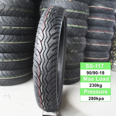 Мотоциклетная шина 90/90/18 Продажа без труб по реал с 6PR/8PR и весом 3,8 кг