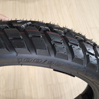 Глубокий дизайн Мотоциклетные шины/шины OEM 100/90-17 110/90-17 TT/TL с содержанием каучука 35%-55%