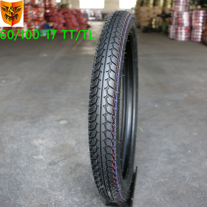 6 PR Ply Rating Heavy Duty 60/100-17 Мотоциклетная шина для вашего мотоцикла